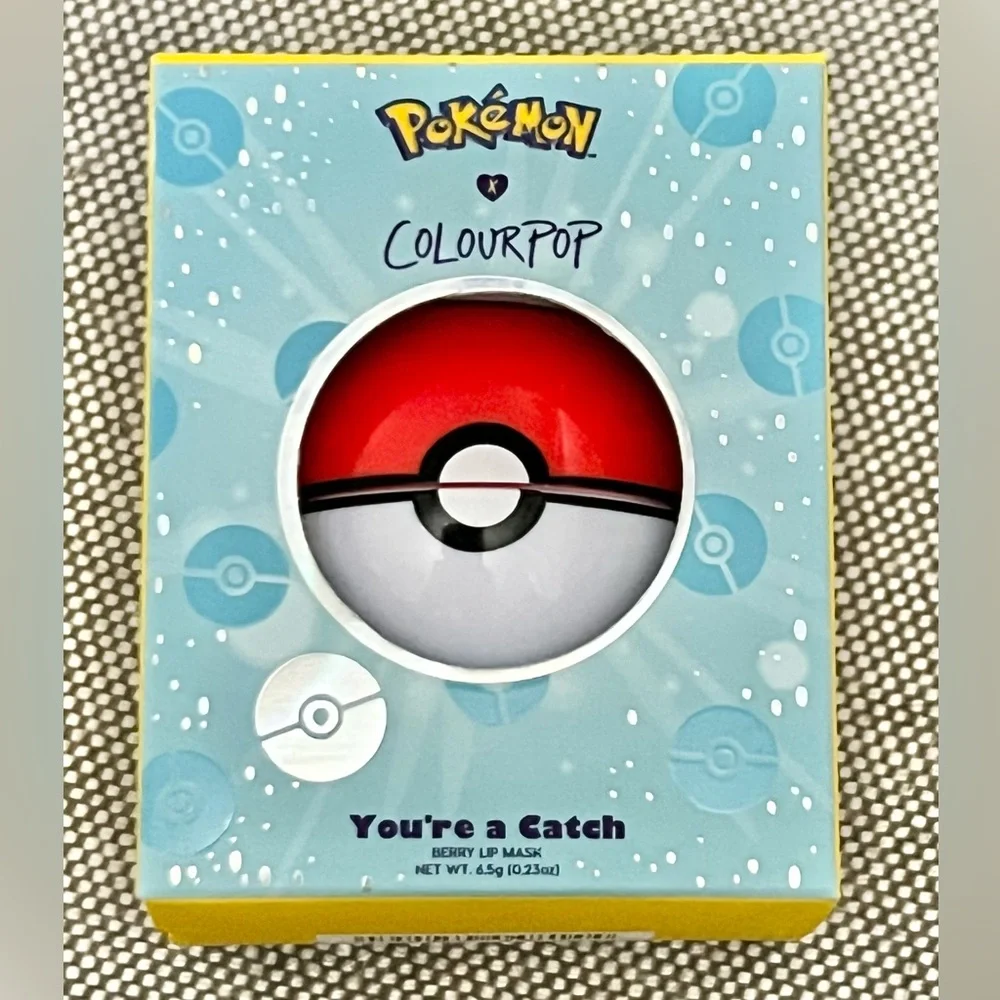 Colourpop X Pokémon You're a Catch Berry Lip Mask Pokeball
